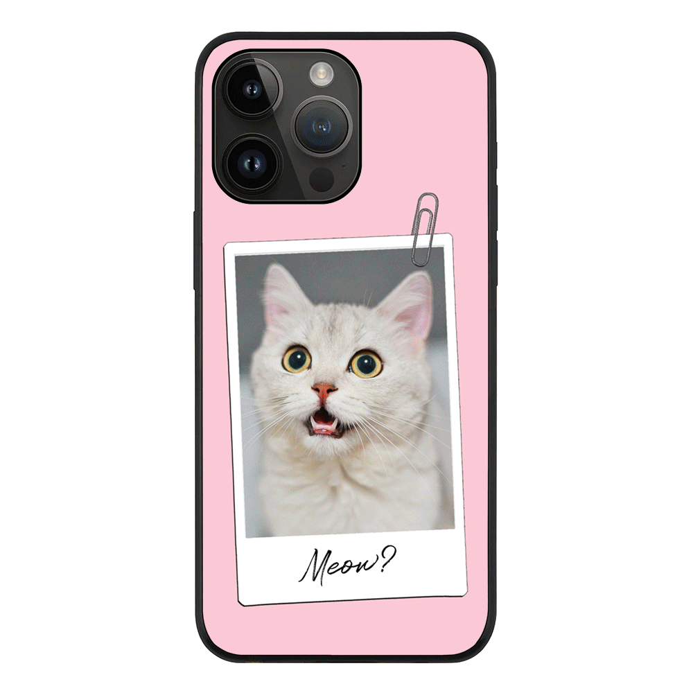 Apple iPhone 14 Pro Max / Tough Pro Polaroid Photo Pet Cat, Phone Case - Stylizedd.com