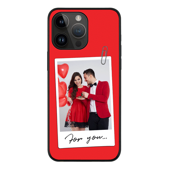 Apple iPhone 14 Pro Max / Tough Pro Personalized Polaroid Photo Valentine, Phone Case - Stylizedd.com