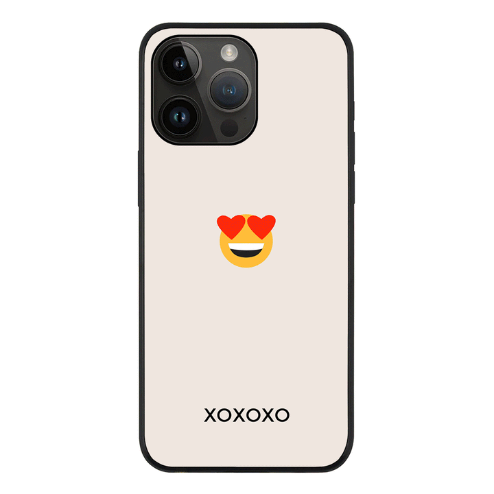 Apple iPhone 14 Pro Max / Tough Pro Custom Text Emojis Emoticons, Phone Case - Stylizedd.com