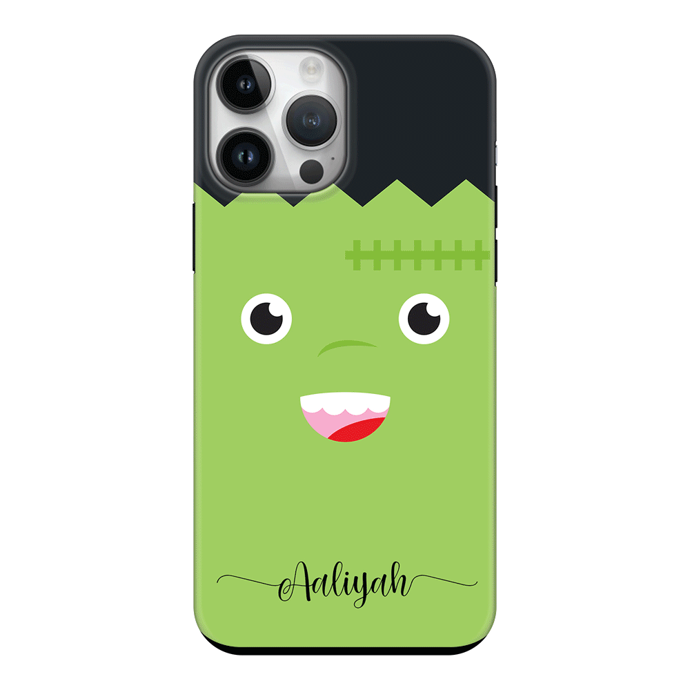 Apple iPhone 14 Pro Max / Tough Pro Personalized Text Cute Monsters, Phone Case - Stylizedd.com
