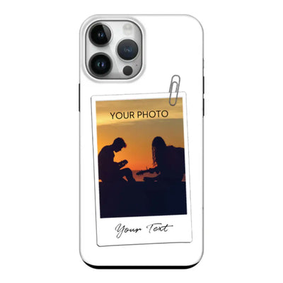 Apple iPhone 14 Pro Max / Tough Pro Phone Case Polaroid Photo Phone Case - Stylizedd.com