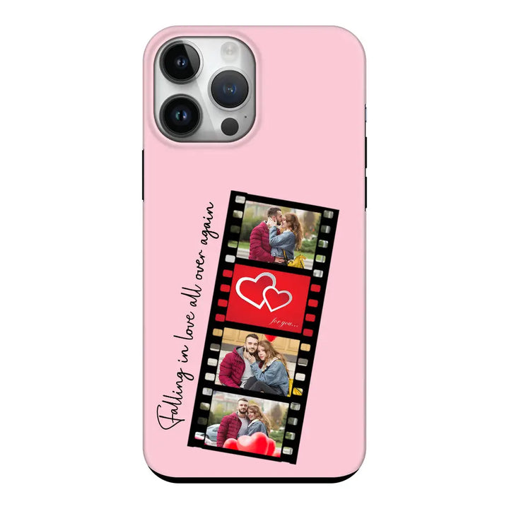 Apple iPhone 14 Pro Max / Tough Pro Custom Valentine Photo Film Strips, Phone Case - Stylizedd.com