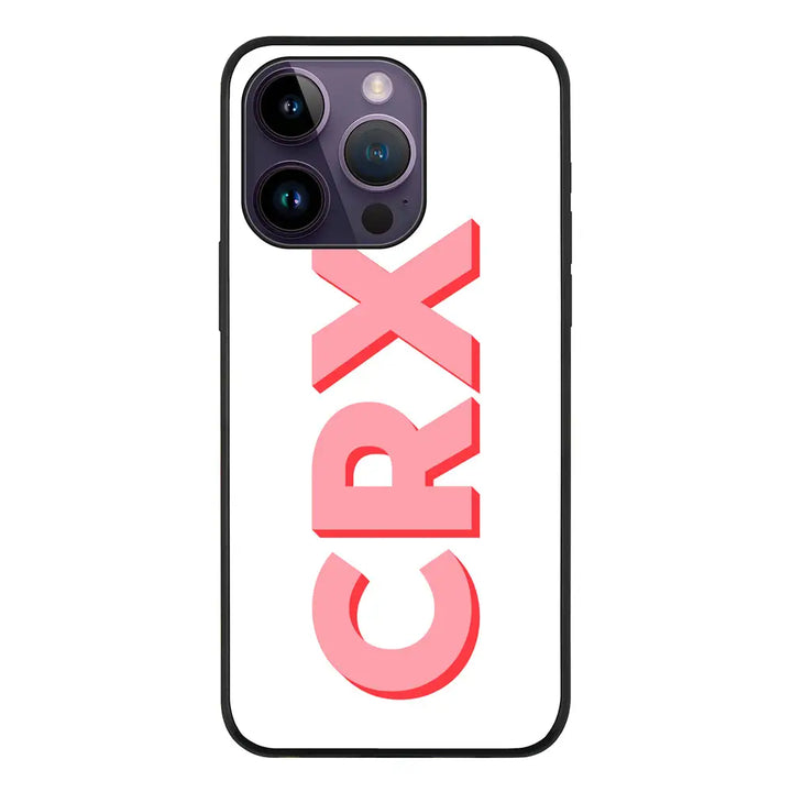 Apple iPhone 14 Pro / Tough Pro Personalized Monogram Initial 3D Shadow Text Phone Case - Stylizedd.com