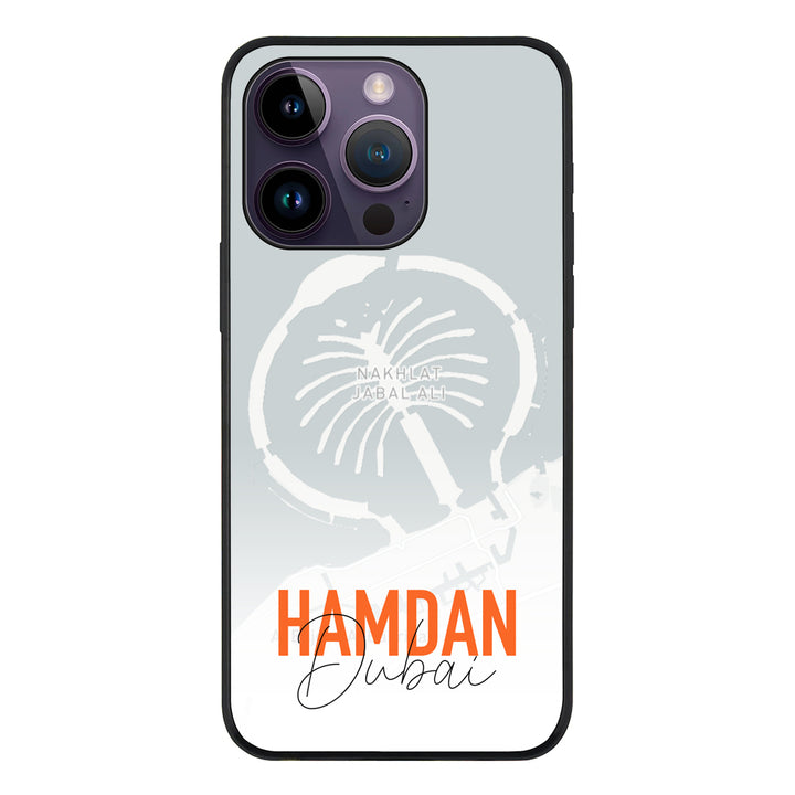 Apple iPhone 14 Pro / Tough Pro Personalized Location Map & Name, Phone Case - Stylizedd.com