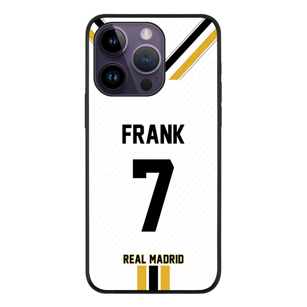 Apple iPhone 14 Pro / Tough Pro Personalized Football Clubs Jersey Phone Case Custom Name & Number - Stylizedd.com