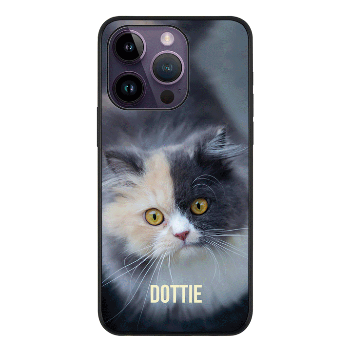 Apple iPhone 14 Pro / Tough Pro Personalized Pet Cat, Phone Case - Stylizedd.com