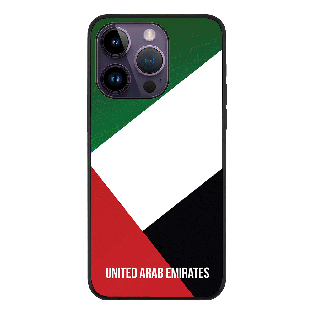 Apple iPhone 14 Pro / Rugged Black Personalized UAE United Arab Emirates, Phone Case - Stylizedd.com