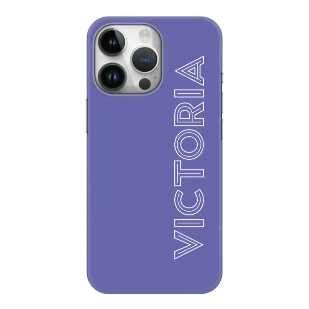 Apple iPhone 14 Pro / Snap Classic Personalized Name, Custom Phone Case - Stylizedd.com