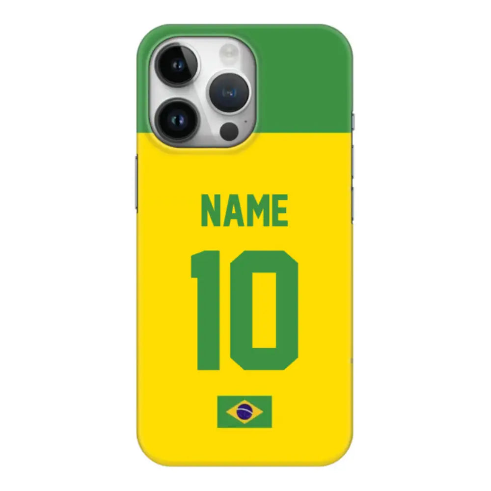 Apple iPhone 14 Pro / Snap Classic Phone Case Personalized Football Jersey Phone Case Custom Name & Number - Stylizedd.com