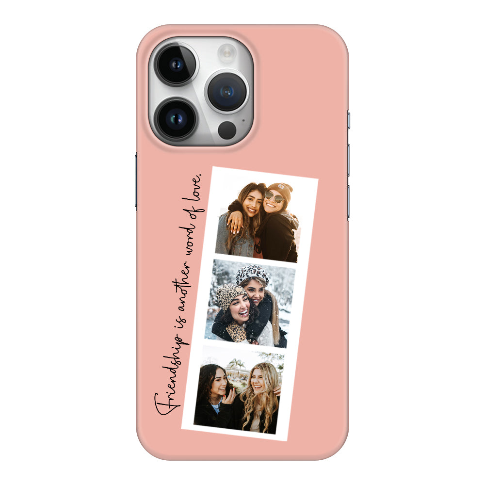 Apple iPhone 14 Pro / Clear Classic Custom Photo Strip Polaroid Style, Phone Case - Stylizedd.com
