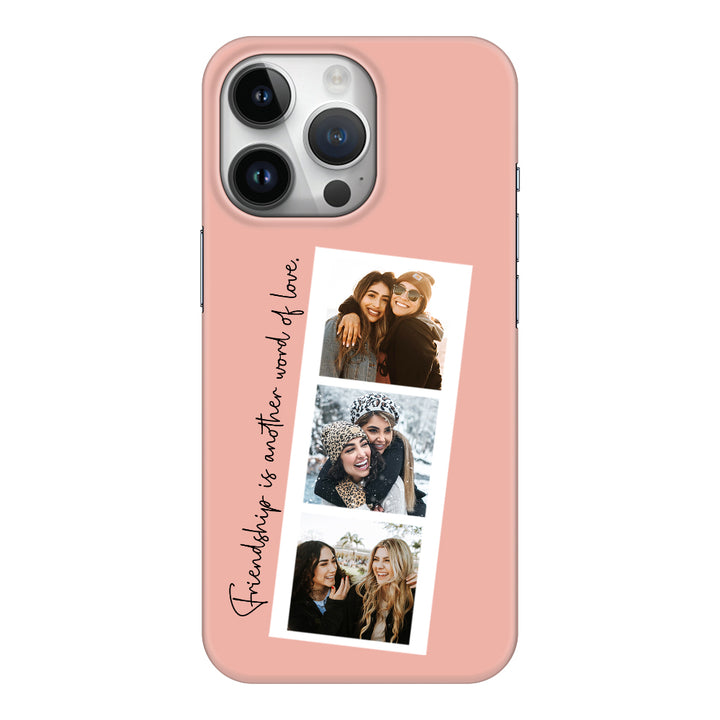 Apple iPhone 14 Pro / Clear Classic Custom Photo Strip Polaroid Style, Phone Case - Stylizedd.com