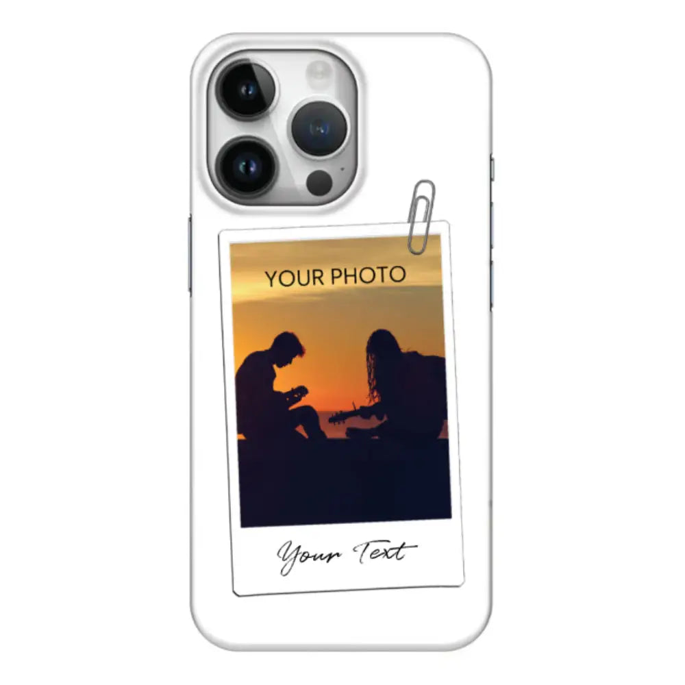 Apple iPhone 14 Pro / Snap Classic Phone Case Polaroid Photo Phone Case - Stylizedd.com