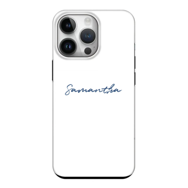 Apple iPhone 14 Pro / Snap Classic Custom Text, My Name Phone Case - Stylizedd.com