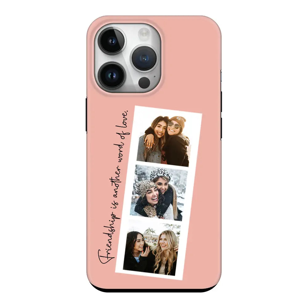 Apple iPhone 14 Pro / Tough Pro Phone Case Custom Photo Strip Polaroid Style, Phone Case - Stylizedd.com
