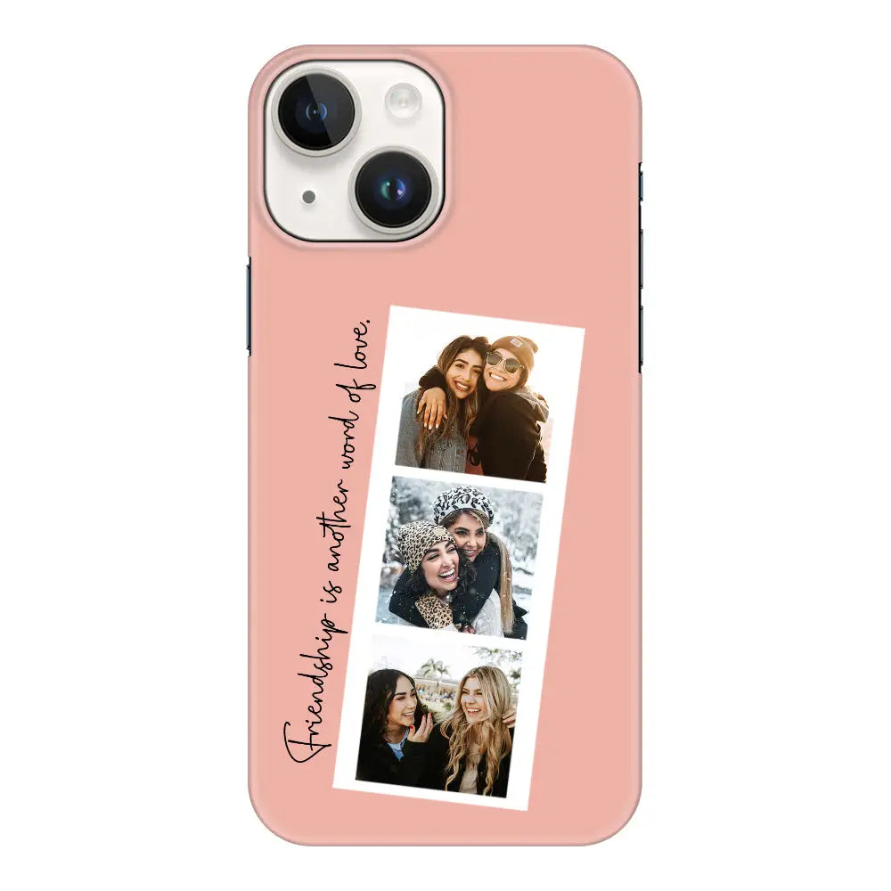 Apple iPhone 14 / Snap Classic Phone Case Custom Photo Strip Polaroid Style, Phone Case - Stylizedd.com