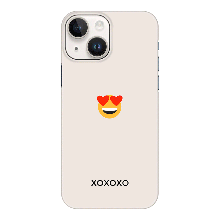 Apple iPhone 14 / Snap Classic Custom Text Emojis Emoticons, Phone Case - Stylizedd.com