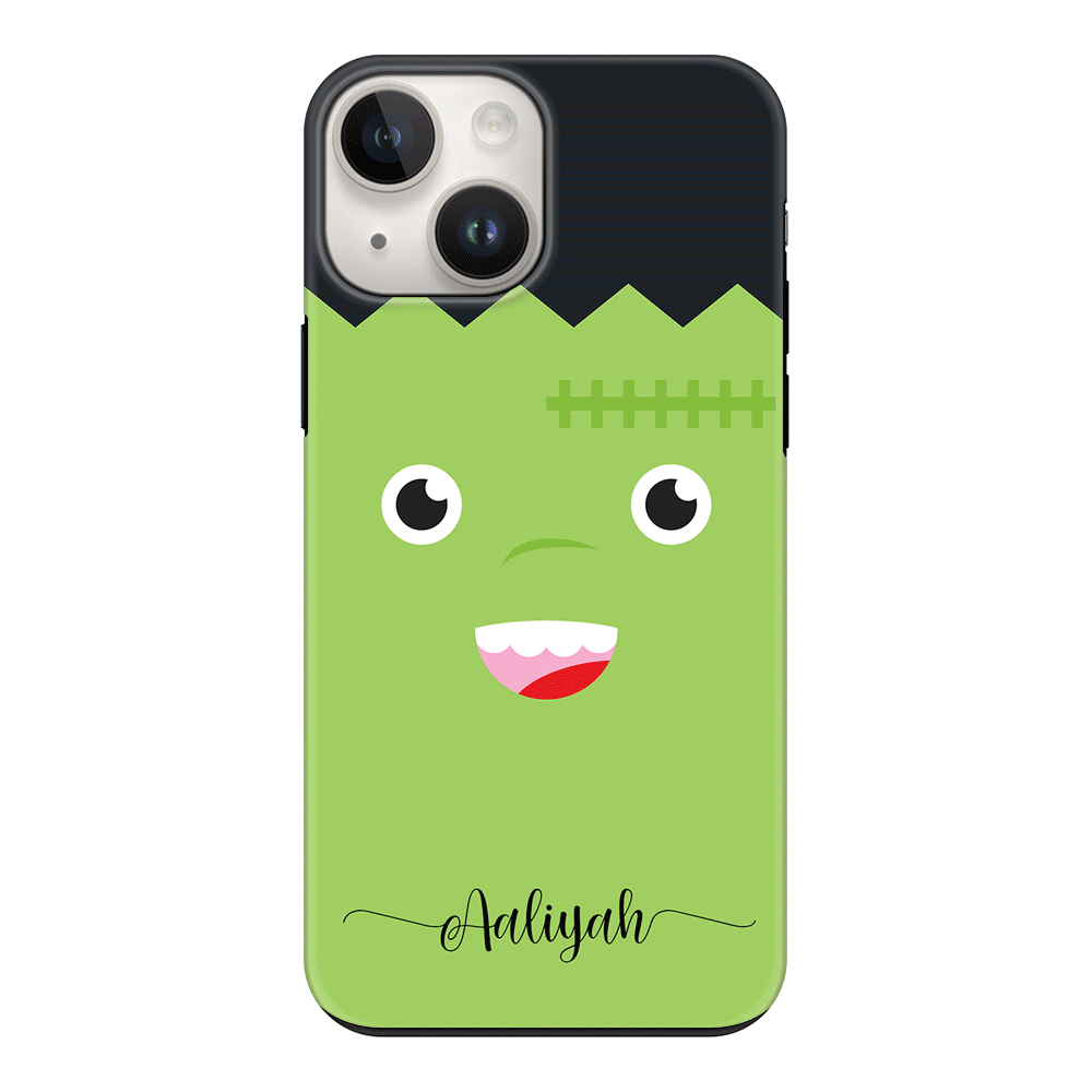 Apple iPhone 14 / Tough Pro Personalized Text Cute Monsters, Phone Case - Stylizedd.com