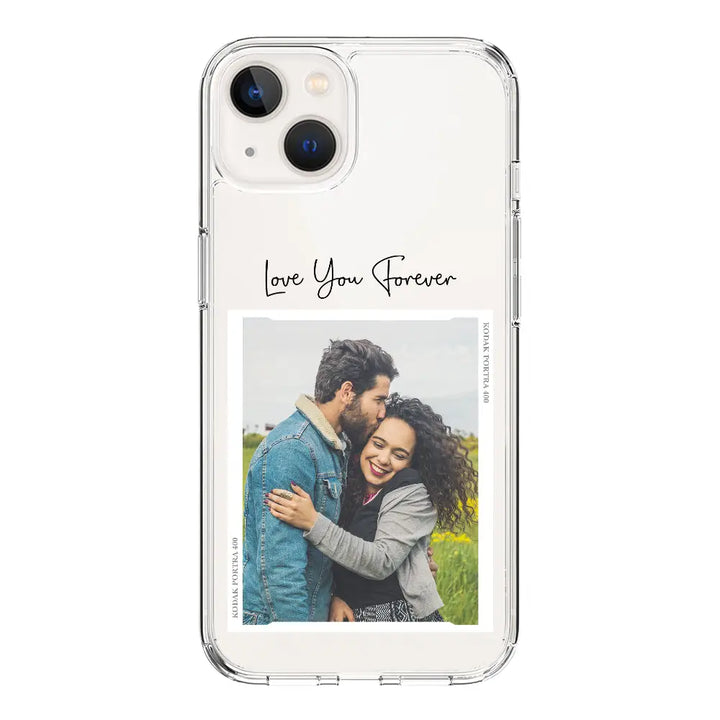 Apple iPhone 15 / Rugged Black Custom Memory Photo, Phone Case - Stylizedd.com