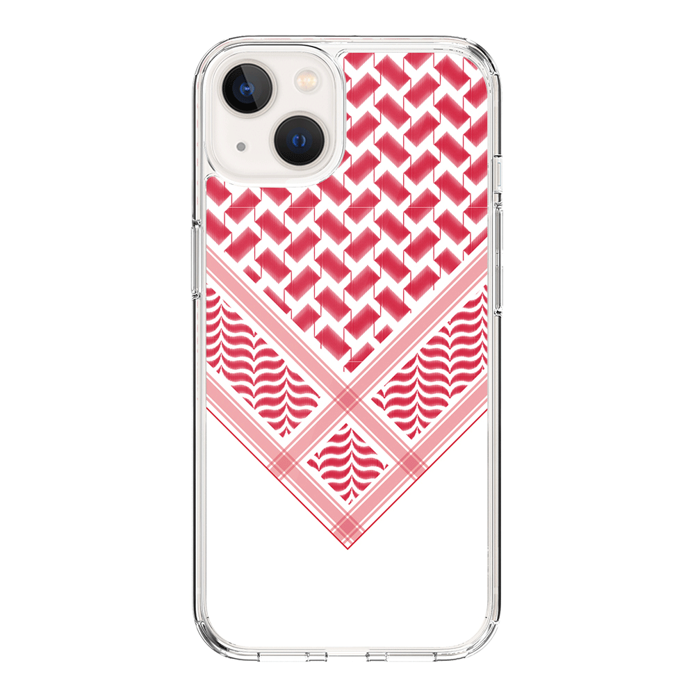 Apple iPhone 15 / Rugged Black Custom Arab Shemagh, Phone Case - Stylizedd.com