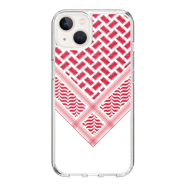 Apple iPhone 15 Plus / Rugged Black Custom Arab Shemagh, Phone Case - Stylizedd.com