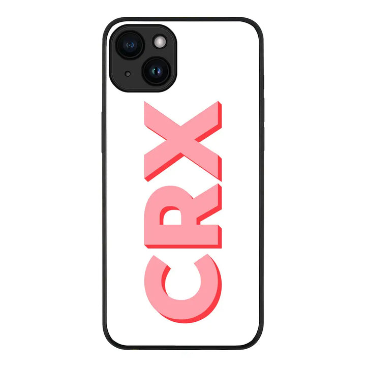 Apple iPhone 15 Plus / Tough Pro Personalized Monogram Initial 3D Shadow Text Phone Case - Stylizedd.com