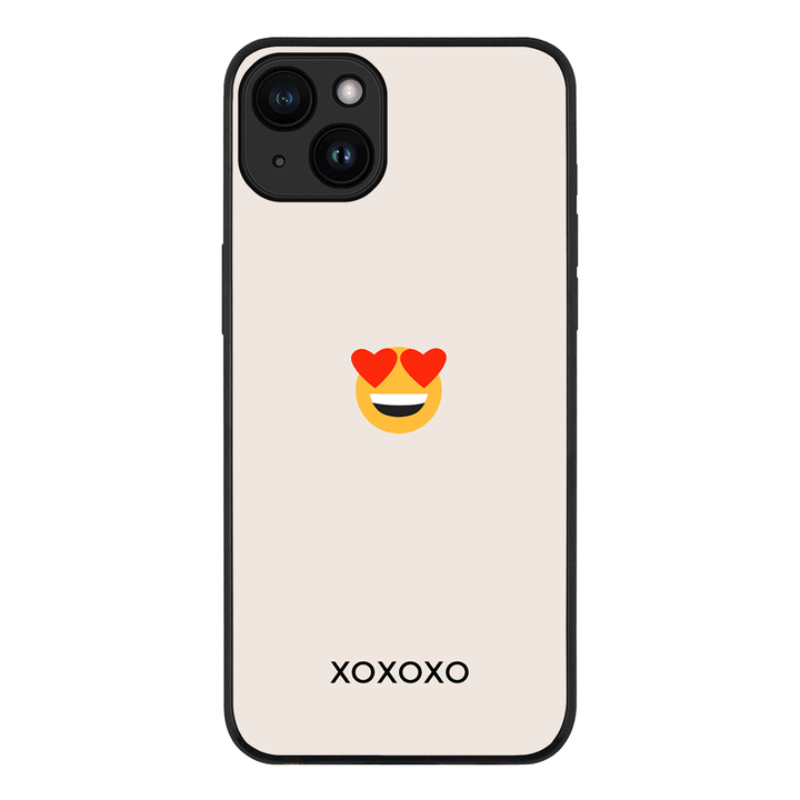 Apple iPhone 15 Plus / Tough Pro Custom Text Emojis Emoticons, Phone Case - Stylizedd.com