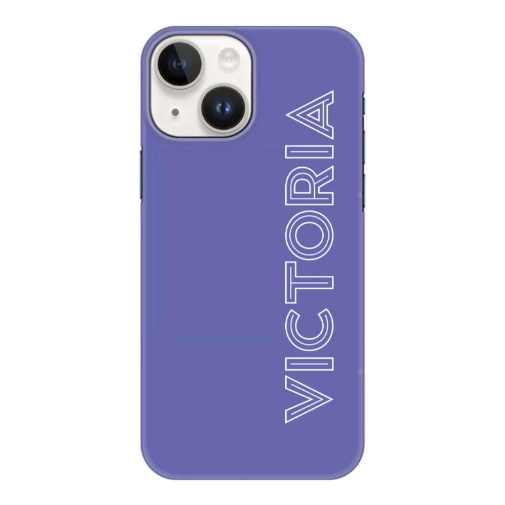 Apple iPhone 15 Plus / Snap Classic Personalized Name, Custom Phone Case - Stylizedd.com