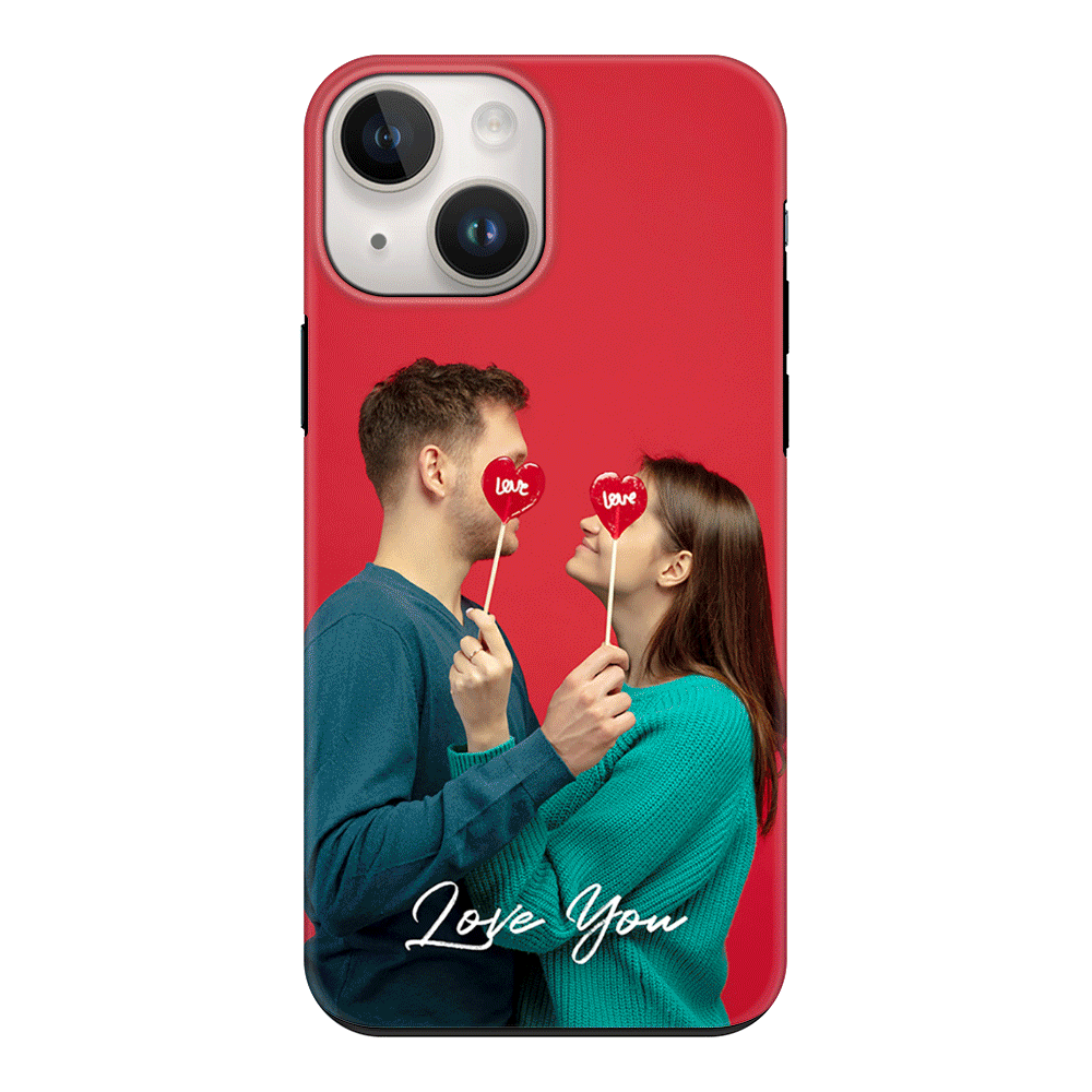 Apple iPhone 15 Plus / Snap Classic Custom Photo Valentine, Phone Case - Stylizedd.com