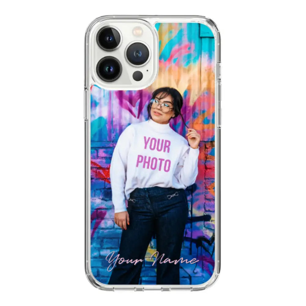 Apple iPhone 15 Pro Max / Clear Classic Custom Photo, My Style Phone Case - Stylizedd.com