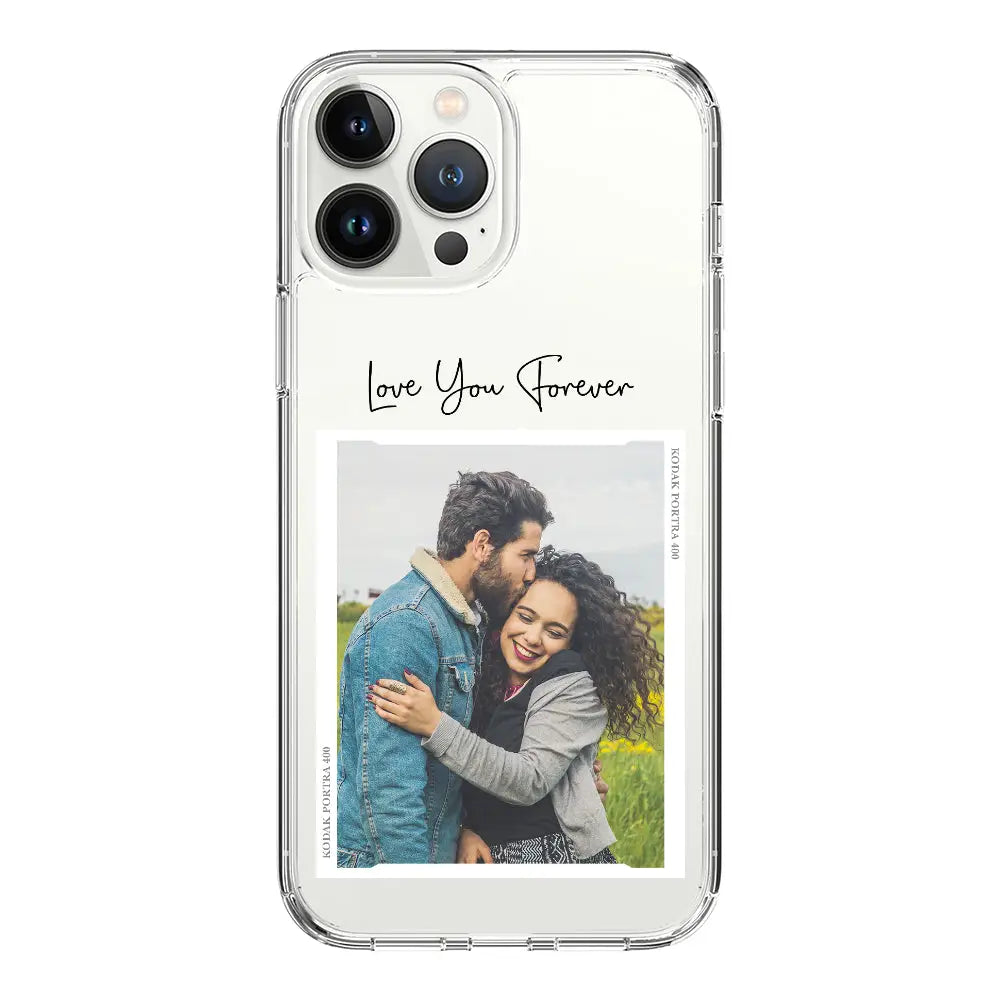 Apple iPhone 15 Pro Max / Rugged Black Custom Memory Photo, Phone Case - Stylizedd.com