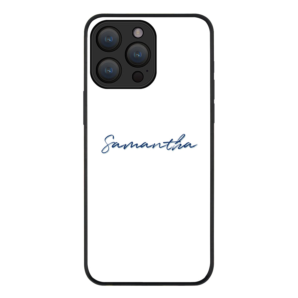 Apple iPhone 15 Pro Max / Tough Pro Custom Text, My Name Phone Case - Stylizedd.com