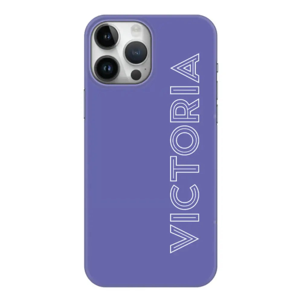 Apple iPhone 15 Pro Max / Snap Classic Personalized Name, Custom Phone Case - Stylizedd.com