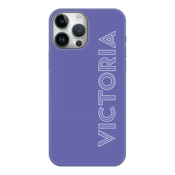 Apple iPhone 15 Pro Max / Snap Classic Personalized Name, Custom Phone Case - Stylizedd.com