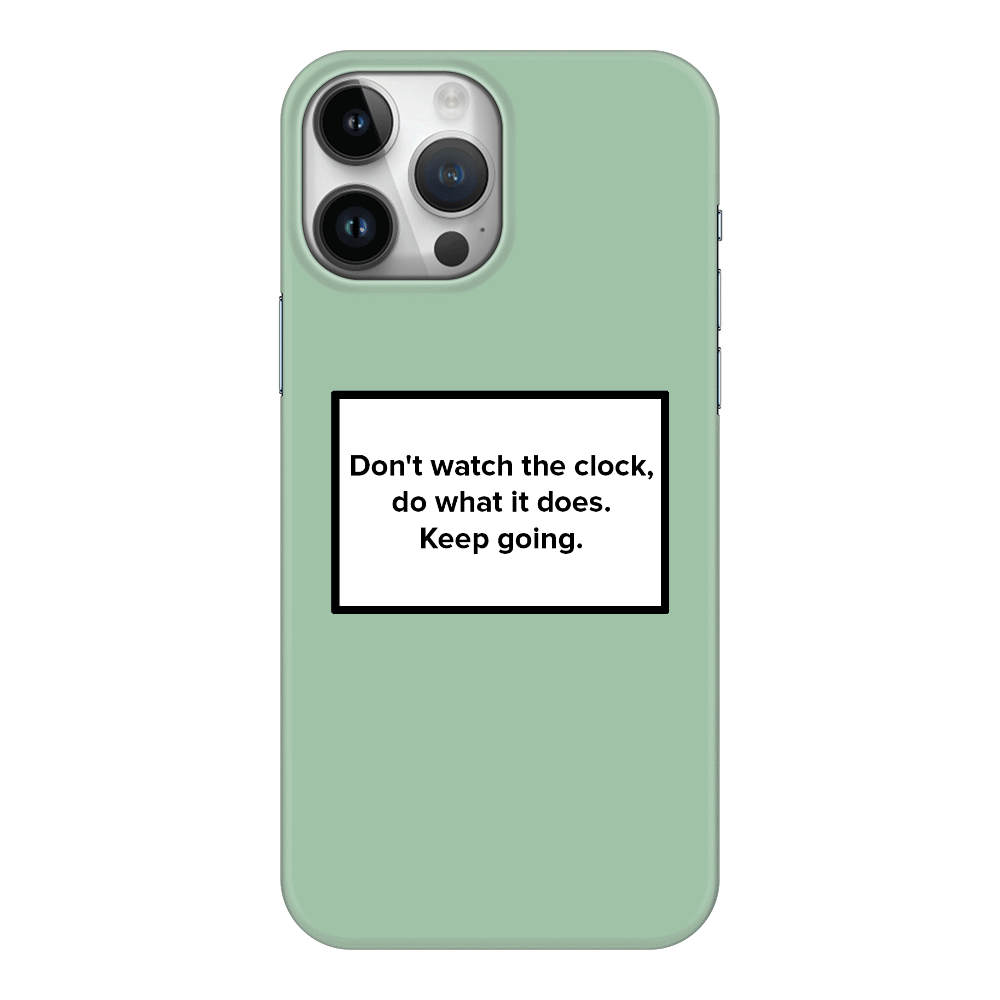 Apple iPhone 15 Pro Max / Clear Classic Custom Quote Text Box, Phone case - Stylizedd.com