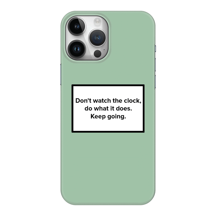 Apple iPhone 15 Pro Max / Clear Classic Custom Quote Text Box, Phone case - Stylizedd.com