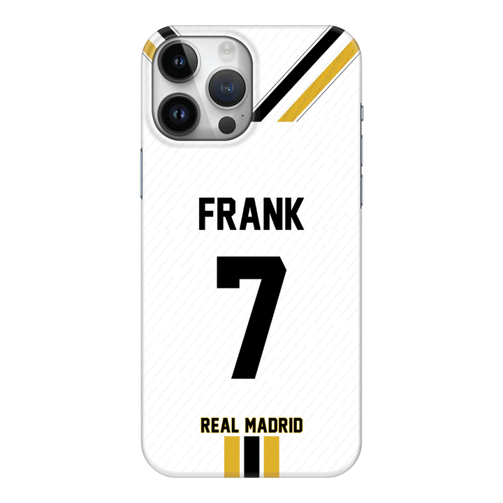 Apple iPhone 15 Pro Max / Clear Classic Personalized Football Clubs Jersey Phone Case Custom Name & Number - Stylizedd.com