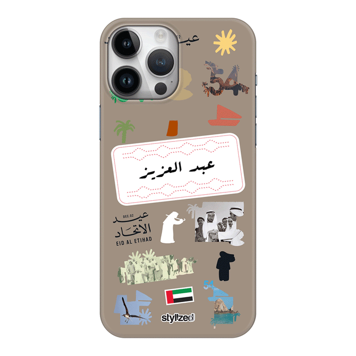 Apple iPhone 15 Pro Max / Snap Classic Custom Eid Al Etihad 54 National Day Sticker, Phone Case - Stylizedd.com