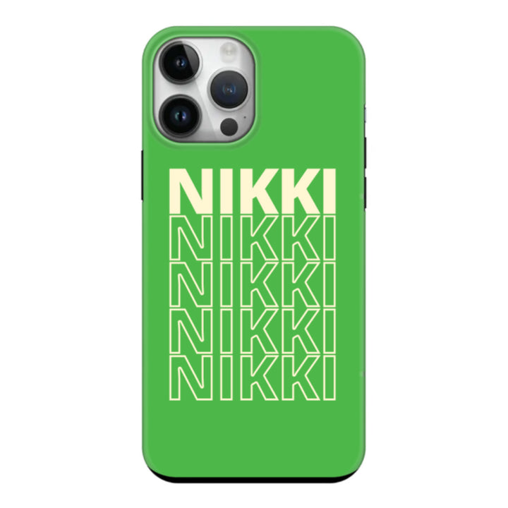 Apple iPhone 15 Pro Max / Snap Classic Repeated Monogram Phone Case - Stylizedd.com