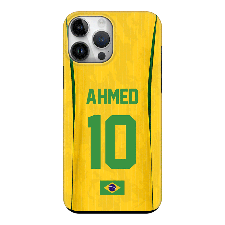 Apple iPhone 15 Pro Max / Snap Classic Personalized Football Jersey Phone Case Custom Name & Number - Stylizedd.com