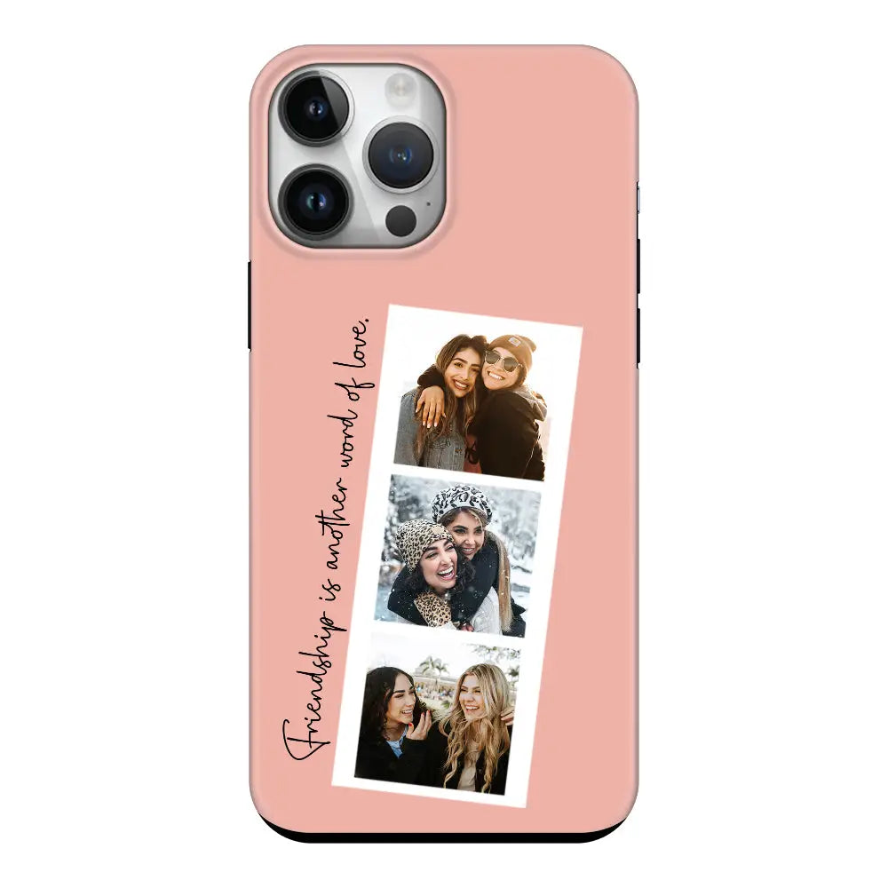 Apple iPhone 15 Pro Max / Tough Pro Custom Photo Strip Polaroid Style, Phone Case - Stylizedd.com