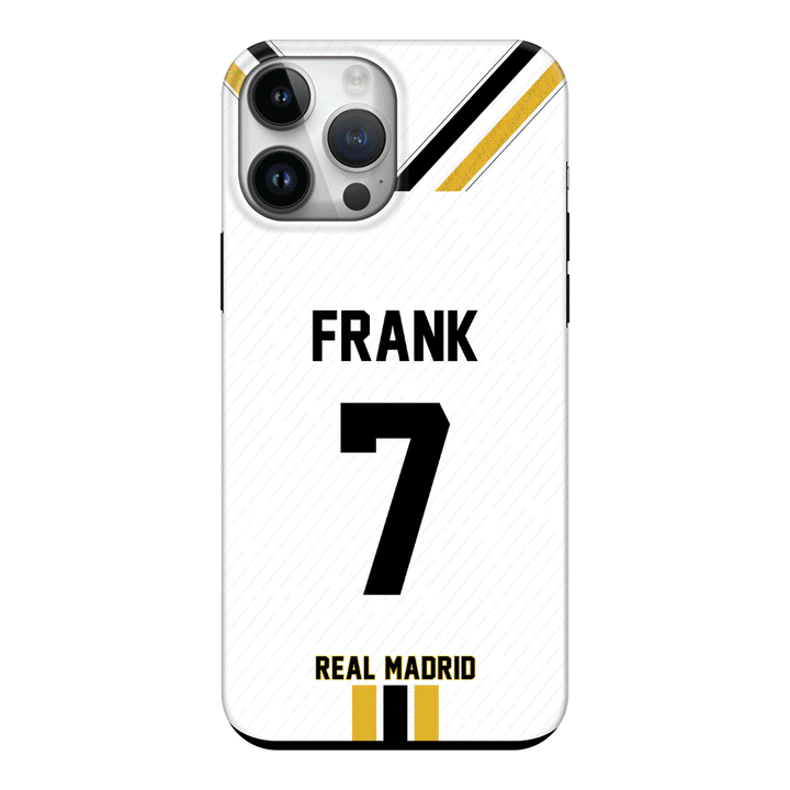 Apple iPhone 15 Pro Max / Snap Classic Personalized Football Clubs Jersey Phone Case Custom Name & Number - Stylizedd.com