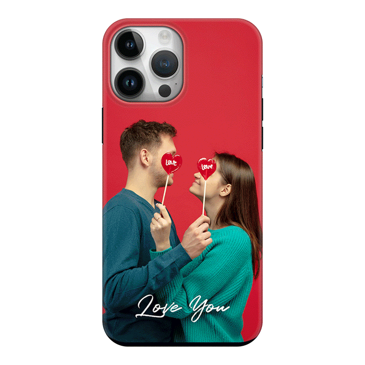 Apple iPhone 15 Pro Max / Snap Classic Custom Photo Valentine, Phone Case - Stylizedd.com