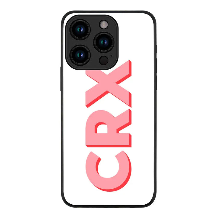 Apple iPhone 15 Pro / Tough Pro Personalized Monogram Initial 3D Shadow Text Phone Case - Stylizedd.com