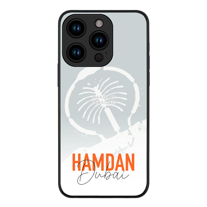 Apple iPhone 15 Pro / Tough Pro Personalized Location Map & Name, Phone Case - Stylizedd.com