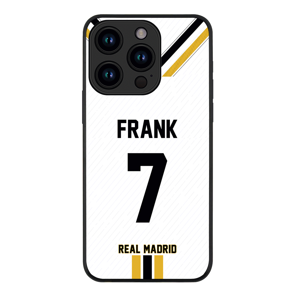 Apple iPhone 15 Pro / Tough Pro Personalized Football Clubs Jersey Phone Case Custom Name & Number - Stylizedd.com