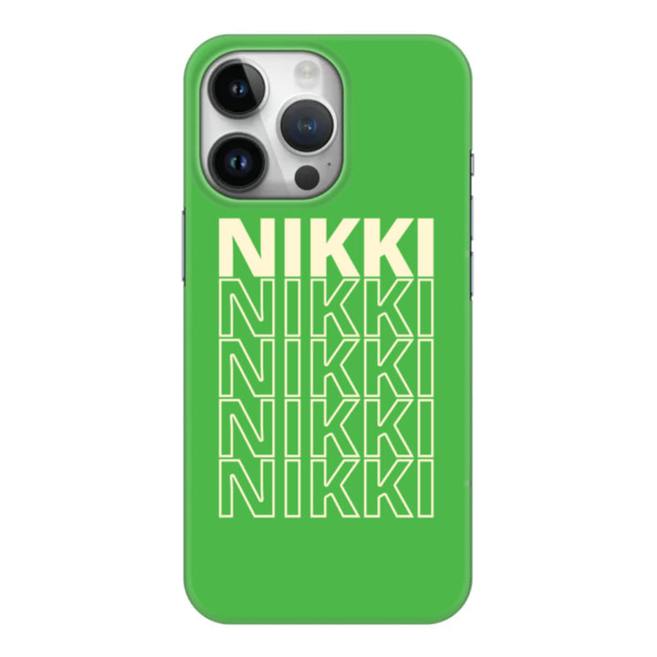 Apple iPhone 15 Pro / Clear Classic Repeated Monogram Phone Case - Stylizedd.com