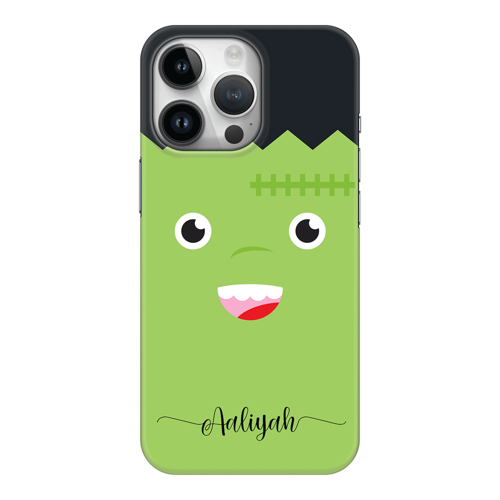 Apple iPhone 15 Pro / Snap Classic Personalized Text Cute Monsters, Phone Case - Stylizedd.com