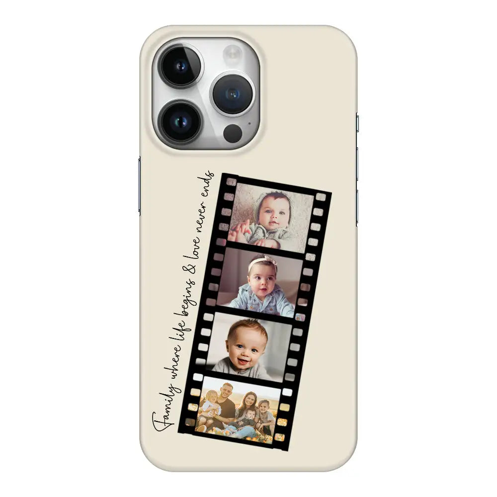 Apple iPhone 15 Pro / Snap Classic Custom Film Strips Personalised Movie Strip, Phone Case - Stylizedd.com