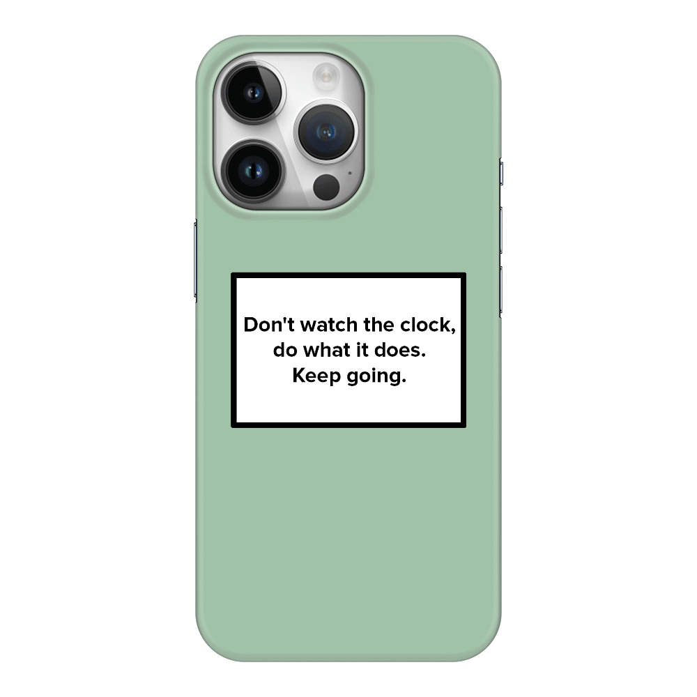 Apple iPhone 15 Pro / Clear Classic Custom Quote Text Box, Phone case - Stylizedd.com