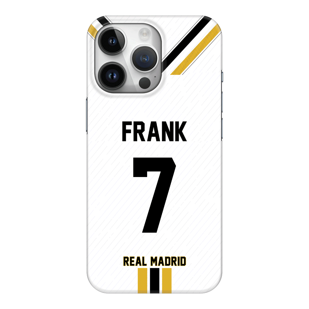 Apple iPhone 15 Pro / Clear Classic Personalized Football Clubs Jersey Phone Case Custom Name & Number - Stylizedd.com
